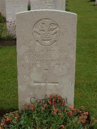 Etaples Military Cemetery - Riley, W