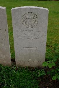 Etaples Military Cemetery - Ritchie, John Christie
