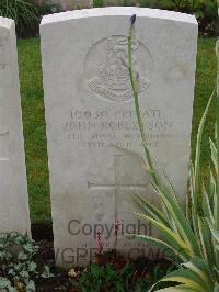 Etaples Military Cemetery - Robertson, John