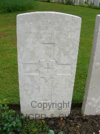 Etaples Military Cemetery - Ross, H