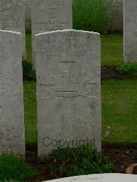 Etaples Military Cemetery - Rudkin, B E