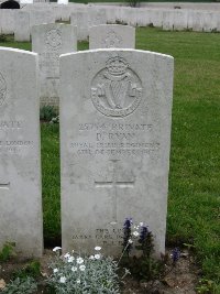 Etaples Military Cemetery - Ryan, D