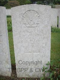 Etaples Military Cemetery - Sanson, David