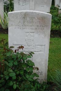 Etaples Military Cemetery - Sawyer, Albert James