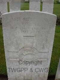 Etaples Military Cemetery - Shiel, Vincent Patrick