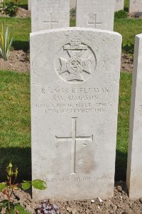 Etaples Military Cemetery - Simpson, Arthur Wallhead