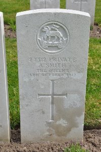 Etaples Military Cemetery - Smith, Albert