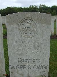 Etaples Military Cemetery - Sparrow, Charles Newman