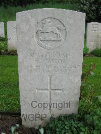 Etaples Military Cemetery - Sparrow, H