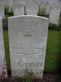 Etaples Military Cemetery - Spier, William Charles