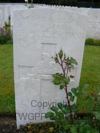Etaples Military Cemetery - Steff, W A