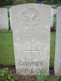 Etaples Military Cemetery - Stirzaker, J