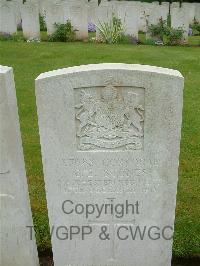 Etaples Military Cemetery - Stones, Charles Edwin