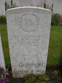 Etaples Military Cemetery - Talbot, A W