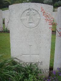 Etaples Military Cemetery - Tarrant, Frederick Norman