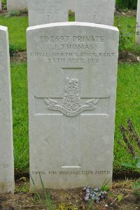 Etaples Military Cemetery - Thomas, James
