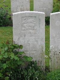 Etaples Military Cemetery - Timings, A J