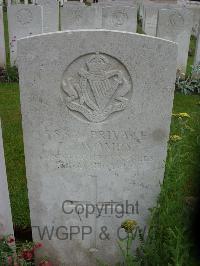 Etaples Military Cemetery - Twomey, J