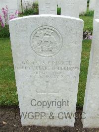 Etaples Military Cemetery - Underdown, Harry Hubert