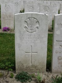 Etaples Military Cemetery - Unsworth, George Hesford Joseph