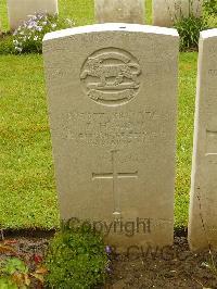 Etaples Military Cemetery - Vann, Edgar Henry