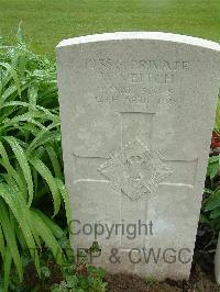 Etaples Military Cemetery - Veitch, W