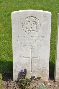 Etaples Military Cemetery - Wagstaff, R W