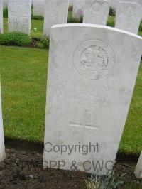 Etaples Military Cemetery - Walker, Anthony