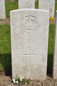Etaples Military Cemetery - Waller, John Harry