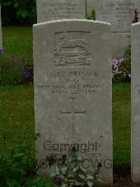 Etaples Military Cemetery - Ward, A