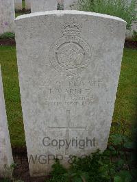 Etaples Military Cemetery - Wardle, T