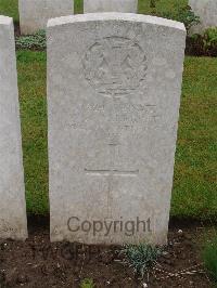 Etaples Military Cemetery - Warhurst, William Henry