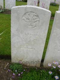 Etaples Military Cemetery - Webster, J G