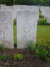 Etaples Military Cemetery - Wenck, Augustus John David
