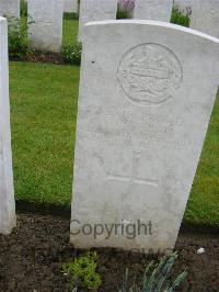 Etaples Military Cemetery - West, J S