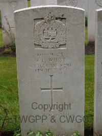 Etaples Military Cemetery - Wilby, Horace Frederick