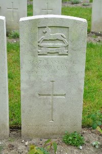 Etaples Military Cemetery - Willey, Norman