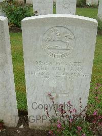Etaples Military Cemetery - Williams, John