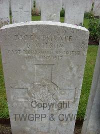 Etaples Military Cemetery - Wilson, Bethel