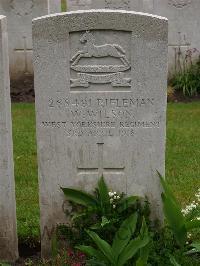 Etaples Military Cemetery - Wilson, Wilfred