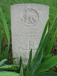 Etaples Military Cemetery - Wilson, W