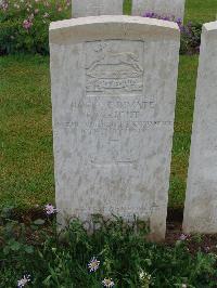 Etaples Military Cemetery - Wright, Fred