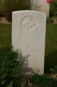 Tincourt New British Cemetery - Bagshaw, S