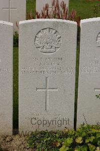 Tincourt New British Cemetery - Baker, Frederick James