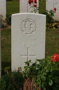 Tincourt New British Cemetery - Barbour, J