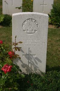 Tincourt New British Cemetery - Barclay, John Alfred