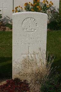 Tincourt New British Cemetery - Barratt, Reginald Woorayl