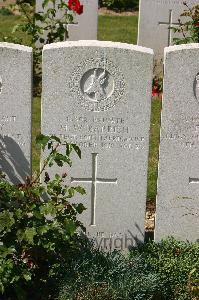 Tincourt New British Cemetery - Barrish, Menzo Wilhelm