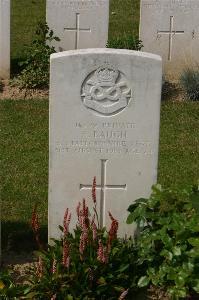Tincourt New British Cemetery - Baugh, S