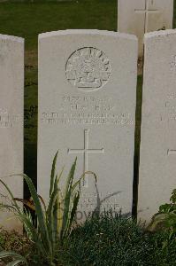 Tincourt New British Cemetery - Bearham, Albert